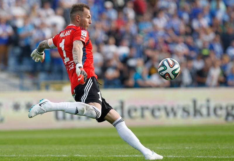 Football. T-Mobile Ekstraklasa. Ruch Chorzow - GKS Belchatow. 21.09.2014