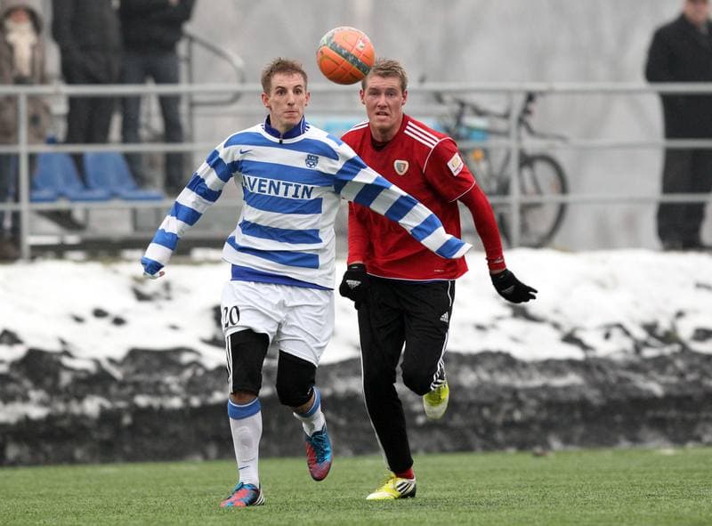 Football. Sparing. Piast Gliwice - 1 SC Znojmo. 18.02.2013