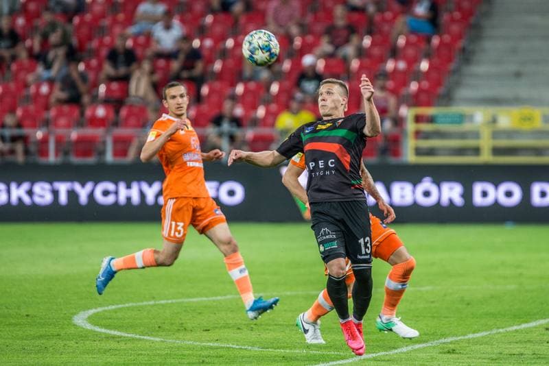 Football. Fortuna I Liga. GKS Tychy - Bruk-Bet Termalica Nieciecza. 01.07.2020