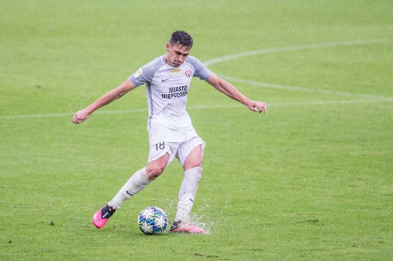 Football. Fortuna I Liga. GKS Tychy - Puszcza Niepolomice. 11.07.2020