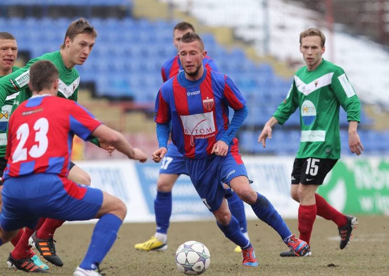 Football. I liga. Polonia Bytom - GKS Tychy. 07.04.2013