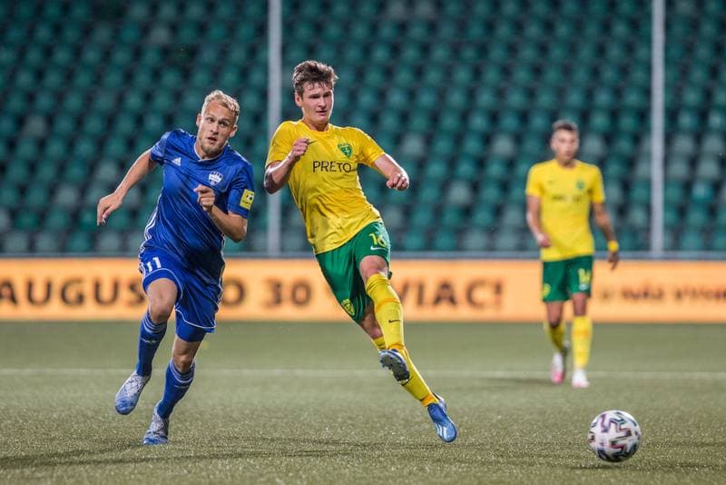 Football. Fortuna Liga. MSK Zilina - FC Nitra. 11.08.2020
