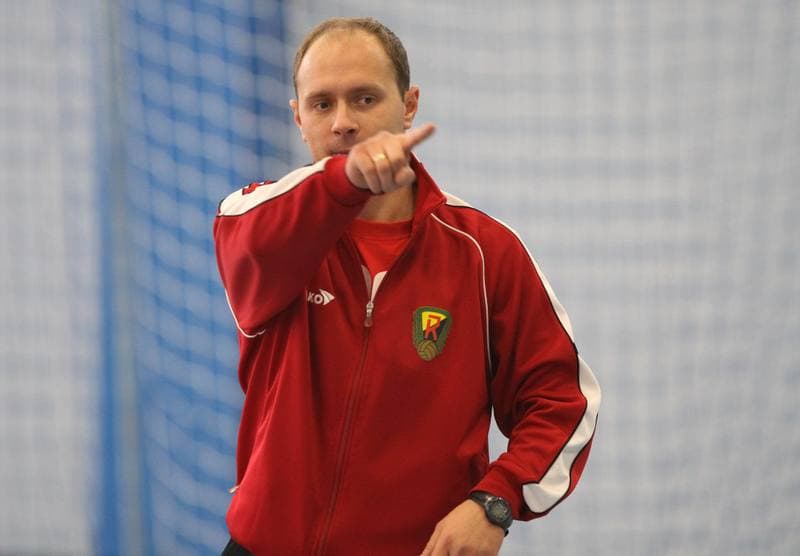 Football. Ruch Radzionkow. Training. 05.01.2011