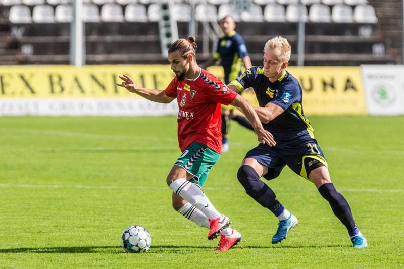 Football. Fortuna I Liga. Zaglebie Sosnowiec - Sandecja Nowy Sacz. 03.10.2020