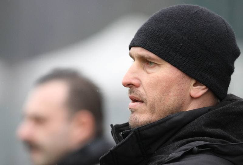 Football. Sparing. Zaglebie Sosnowiec - Ruch Radzionkow. 15.01.2011