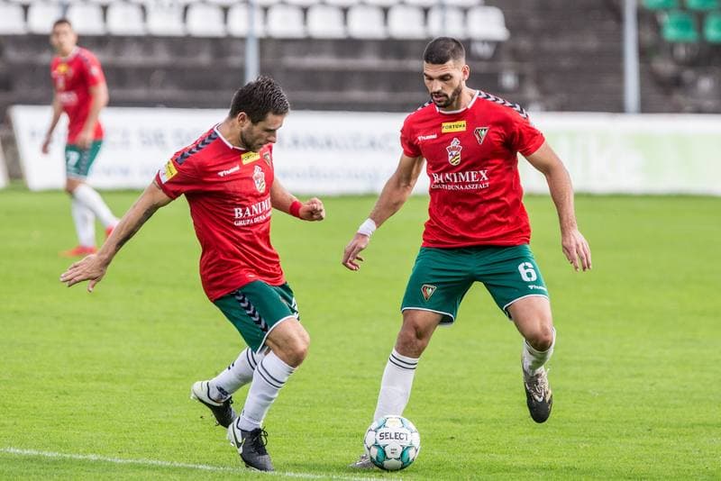 Football. Fortuna I Liga. Zaglebie Sosnowiec - Sandecja Nowy Sacz. 03.10.2020