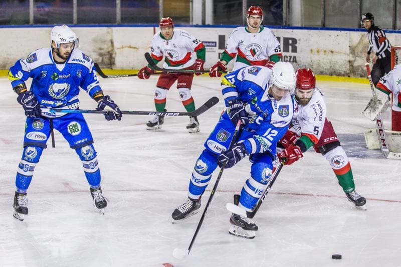 Ice Hockey. Polska Hokej Liga. Zaglebie Sosnowiec - Re-Plast Unia Oswiecim. 09.10.2020