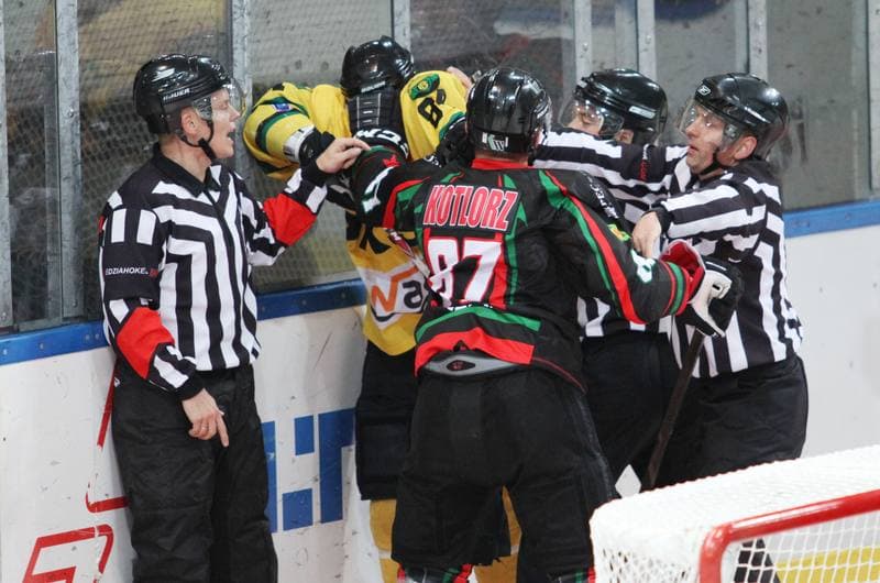 Ice Hockey. Polska Hokej Liga. HC GKS Katowice - GKS Tychy. 14.11.2014