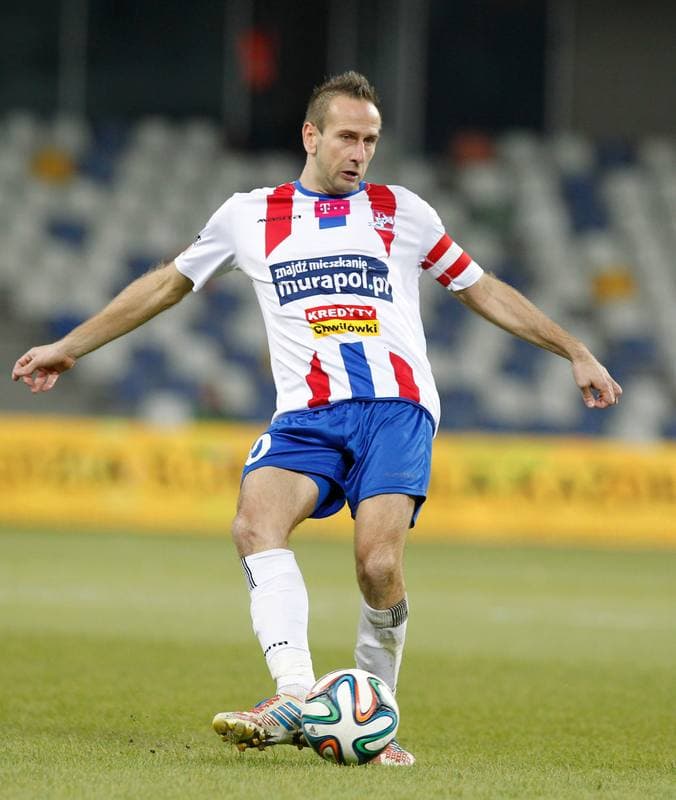 Football. T-Mobile Ekstraklasa. Podbeskidzie Bielsko Biala - Piast Gliwice. 03.11.2014
