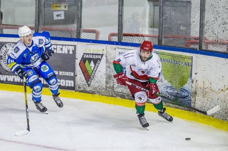 Ice Hockey. Polska Hokej Liga. Zaglebie Sosnowiec - Re-Plast Unia Oswiecim. 09.10.2020