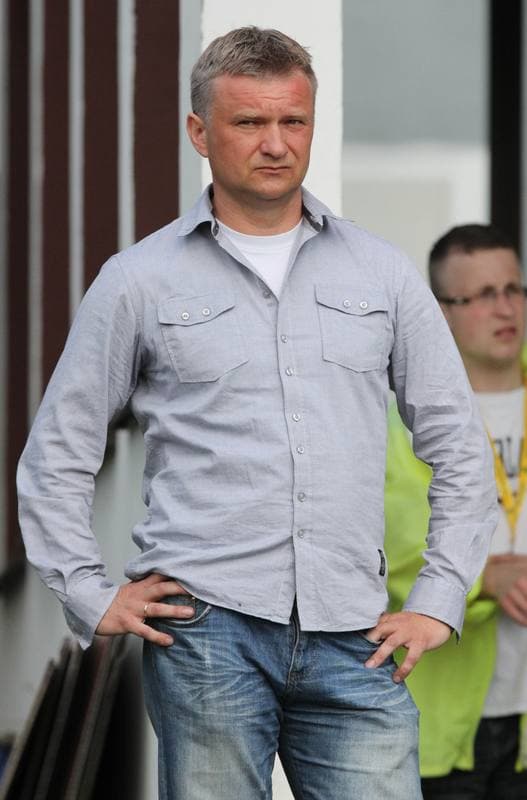 Football. I liga. Odra Wodzislaw - Kolejarz Stroze. 23.04.2011