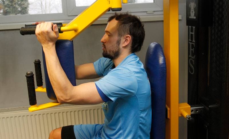 Football. Termalica Bruk-Bet Nieciecza. Training. 30.01.2014