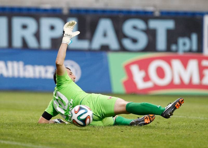 Football. T-Mobile Ekstraklasa. Gornik Zabrze - Cracovia Krakow. 21.07.2014
