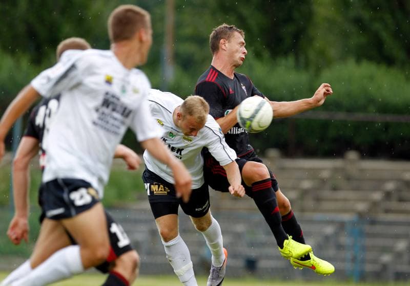 Football. Friendly Match. Gornik II Zabrze - Rozwoj Katowice. 23.07.2014