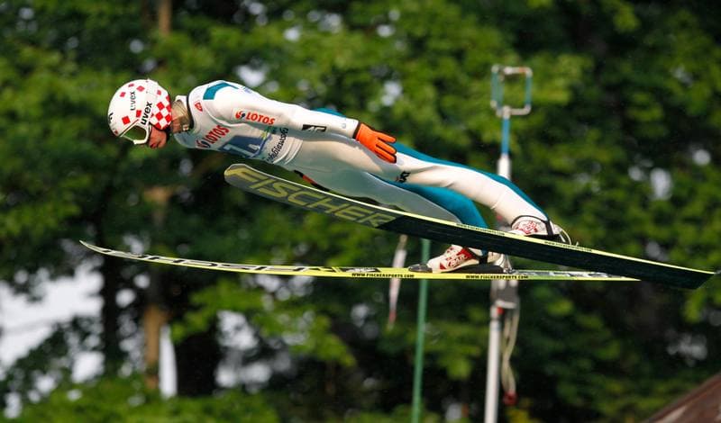 Ski Jumping. FIS Grand Prix. Press Conference. 24.07.2014