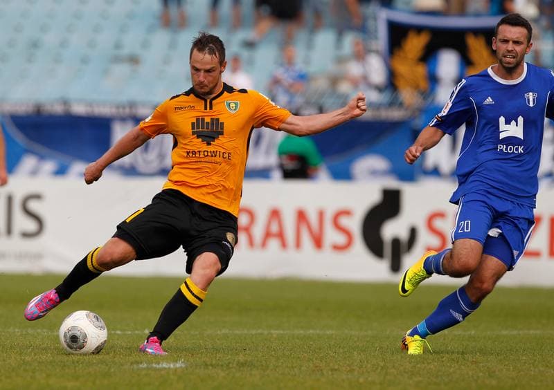 Football. I Liga. Wisla Plock - GKS Katowice. 30.08.2014