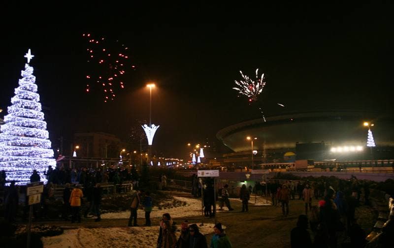 Fireworks Show. Katowice. 31.12.2014
