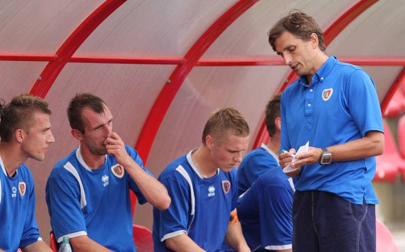 Football. Sparing. FC Fotbal Trinec - Piast Gliwice. 19.07.2011