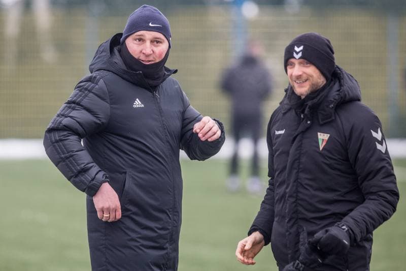 Football. Sparing. GKS Tychy - Bruk-Bet Termalica Nieciecza. 10.02.2021