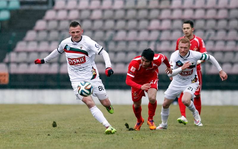 Football. I Liga. GKS Tychy - Widzew Lodz. 14.03.2015