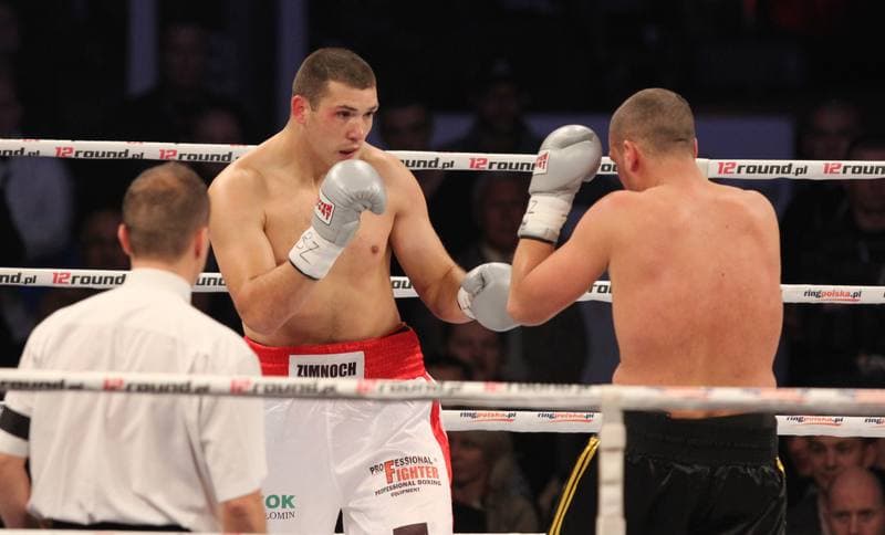 Boxing. Wojak Boxing Night. Damian Jonak - Alex Buema. 15.10.2011