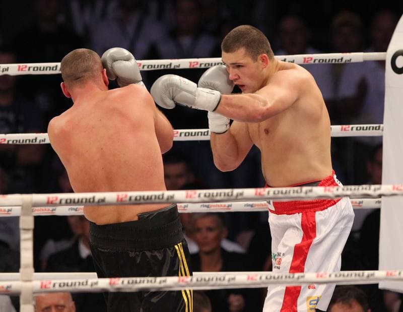 Boxing. Wojak Boxing Night. Damian Jonak - Alex Buema. 15.10.2011