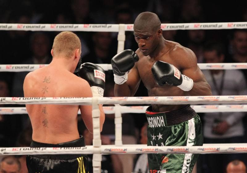 Boxing. Wojak Boxing Night. Damian Jonak - Alex Buema. 15.10.2011