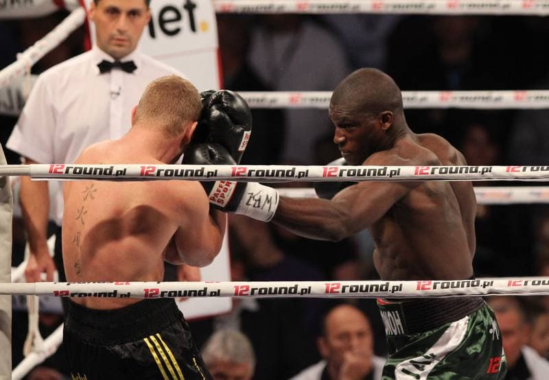 Boxing. Wojak Boxing Night. Damian Jonak - Alex Buema. 15.10.2011