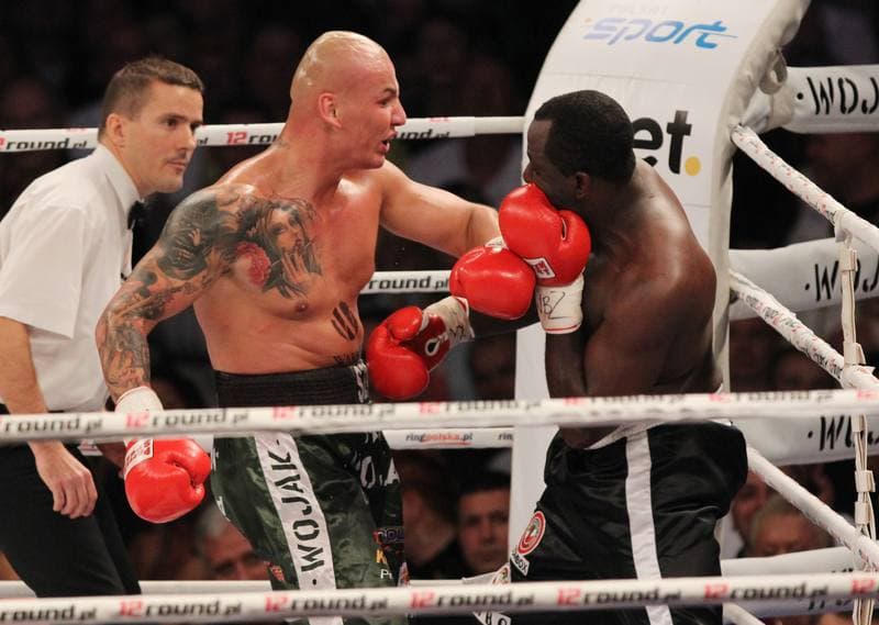 Boxing. Wojak Boxing Night. Damian Jonak - Alex Buema. 15.10.2011