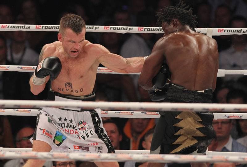 Boxing. Wojak Boxing Night. Damian Jonak - Alex Buema. 15.10.2011