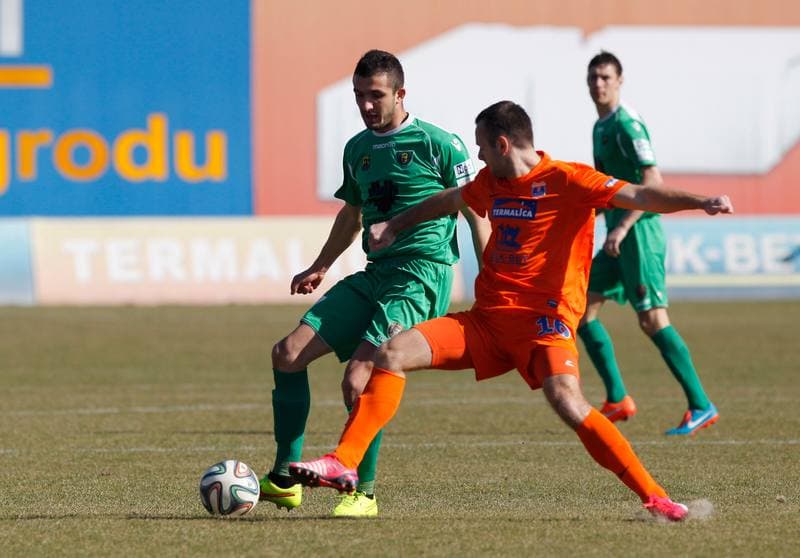 Football. I Liga. Termalica Bruk Bet Nieciecza - GKS Katowice. 08.03.2015