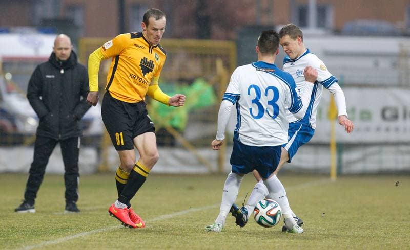 Football. I Liga. GKS Katowice - Flota Swinoujscie. 23.11.2013