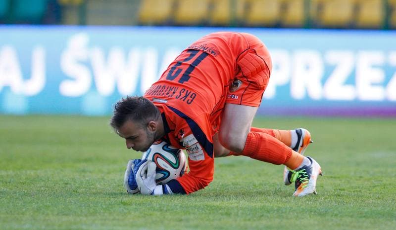 Football. I Liga. GKS Katowice - Zaglebie Lubin. 25.04.2015