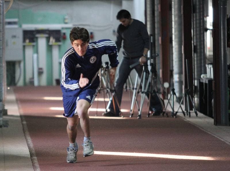 Football. Michael Wojcik. Training. 16.12.2011