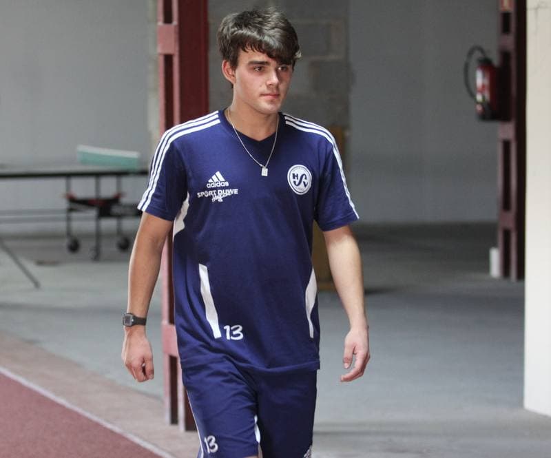 Football. Michael Wojcik. Training. 16.12.2011