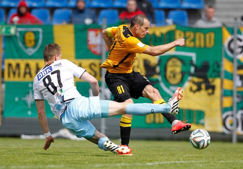 Football. I Liga. Stomil Olsztyn - GKS Katowice. 17.05.2015