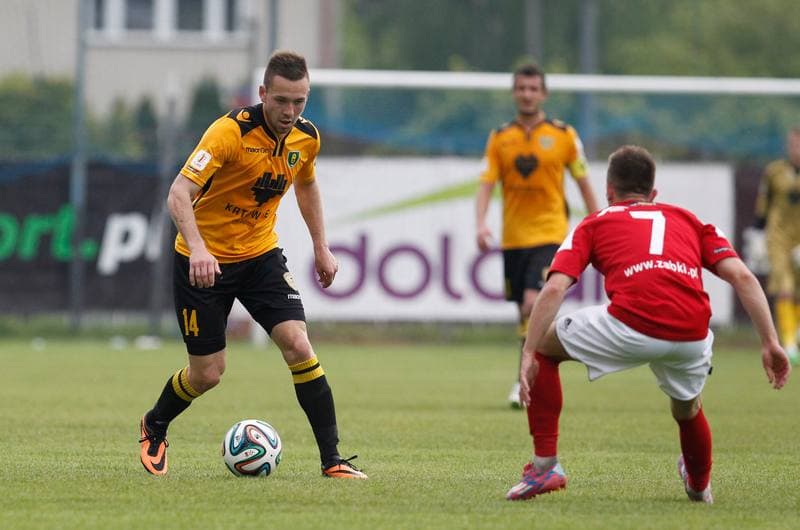 Football. I Liga. Dolcan Zabki - GKS Katowice. 20.05.2015