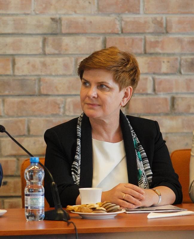 Beata Szydlo. Meeting with NSZZ Solidarnosc Slasko - Dabrowska. 20.07.2015