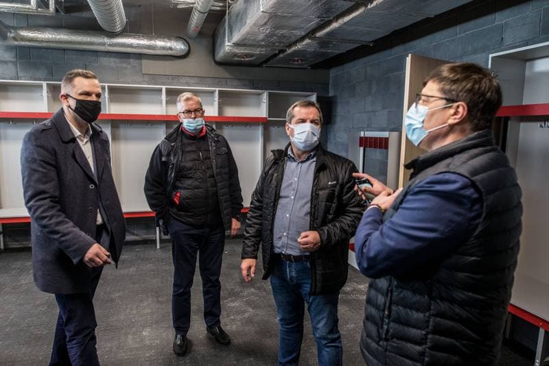 Ice Hockey. Bytom. Press Conference. 20.04.2021