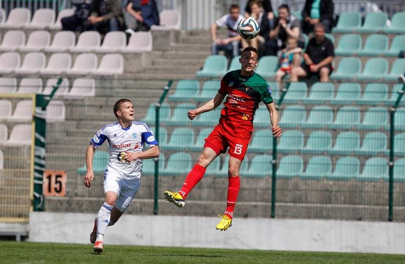 Football. I Liga. GKS Tychy - Wigry Suwalki. 25.04.2015