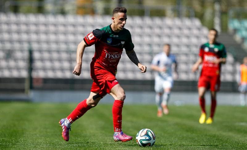 Football. I Liga. GKS Tychy - Wigry Suwalki. 25.04.2015