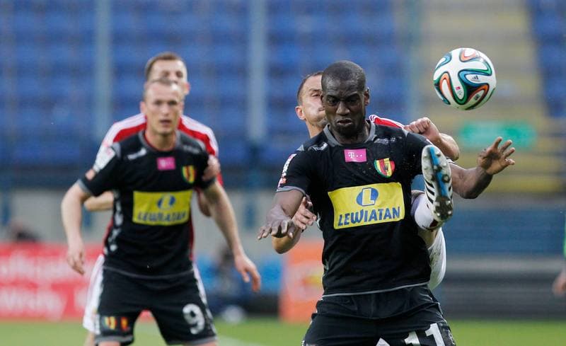 Football. T-Mobile Ekstraklasa. Wisla Krakow - Korona Kielce. 26.04.2015