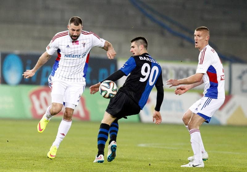 Football. T-Mobile Ekstraklasa. Gornik Zabrze - Zawisza Bydgoszcz. 29.04.2015