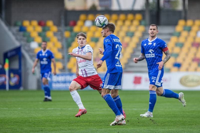 Football. PKO BP Ekstraklasa. Podbeskidzie Bielsko-Biala - Wisla Plock. 08.05.2021