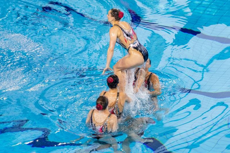 Artistic Swimming. European Games. Team Acrobatic Routine. 24.06.2023