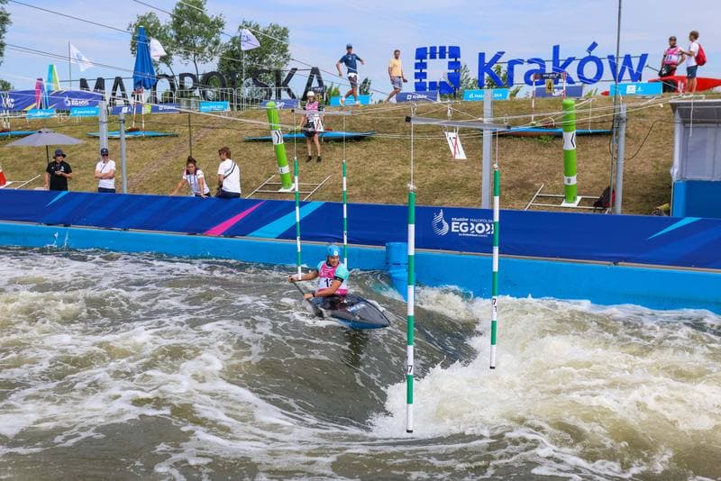Canoe Slalom. European Games. Adam Burgess - . 02.07.2023
