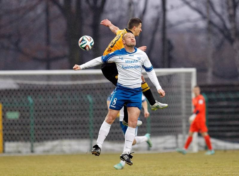 Football. I Liga. GKS Katowice - Flota Swinoujscie. 23.11.2013