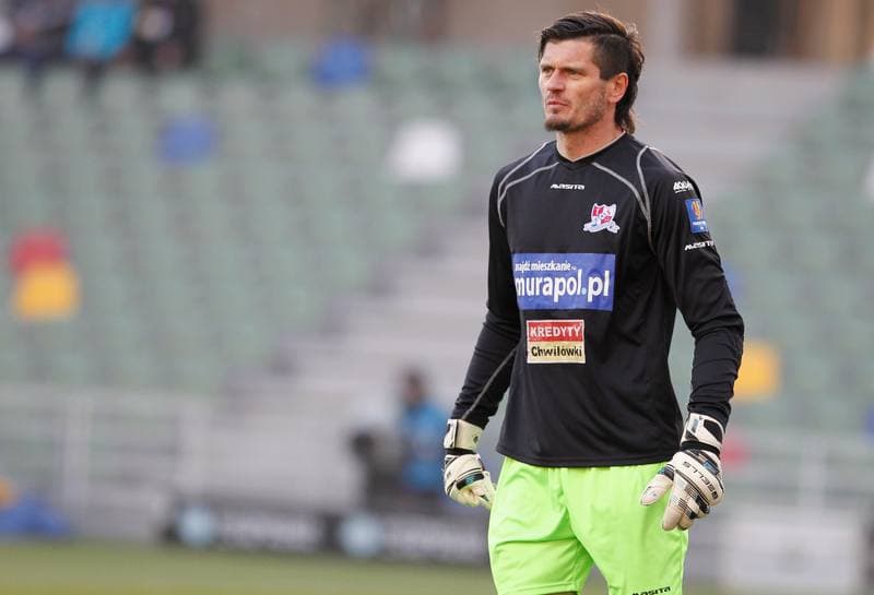 Football. T-Mobile Ekstraklasa. Podbeskidzie Bielsko Biala - Piast Gliwice. 03.11.2014