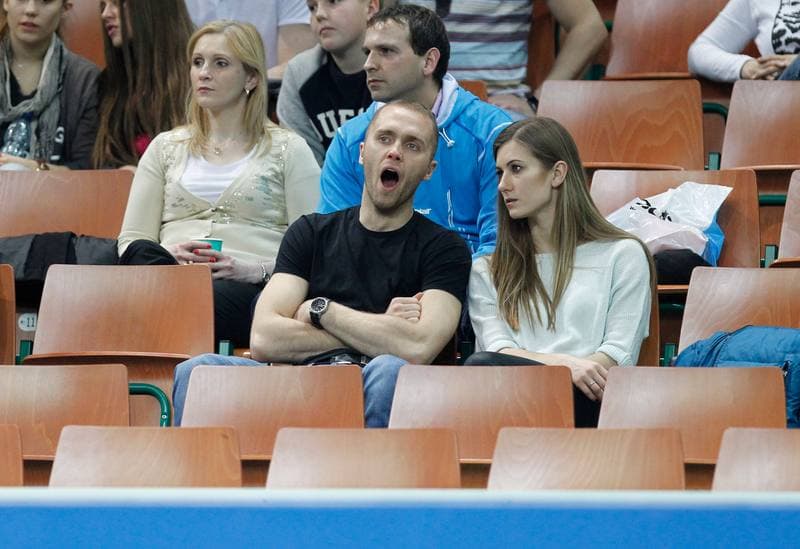 Tennis. Katowice Open 2015. Urszula Radwanska - Elizaveta Kulichkova. 07.04.2015