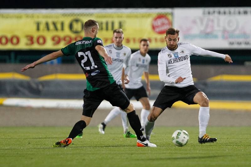 Football. II Liga. ROW Rybnik - Gryf Wejherowo. 14.10.2016